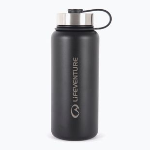 Sticlă termică Lifeventure Stainless Steel Flask 1000 ml black
