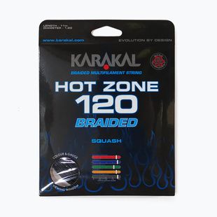 Coardă de squash Karakal Hot Zone Braided 120 11 black