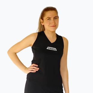 Tricou de tenis pentru femei Karakal Pro Tour Vest negru KC5426