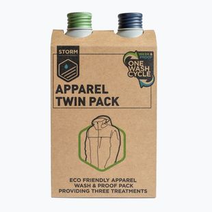 Detergenți lichizi pentru rufe STORM Apparel Wash Twin Pack 225 ml