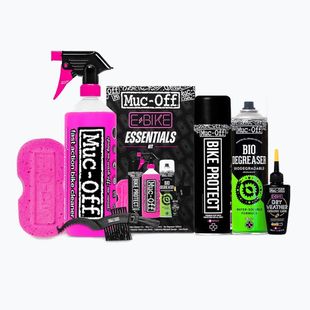 Set pentru curățarea și conservarea bicicletei Muc-Off ebike Essentials Bicycle Kit Clean Protect&Lube