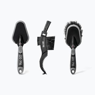 Set de perii pentru biciclete Muc-Off 3 x Brush Set