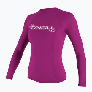 Rash Guard cu mânecă lungă pentru femei O'Neill Basic 50+ L/S roz 3549