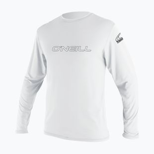 Longsleeve de înot pentru bărbați O'Neill Basic Skins Sun Shirt white