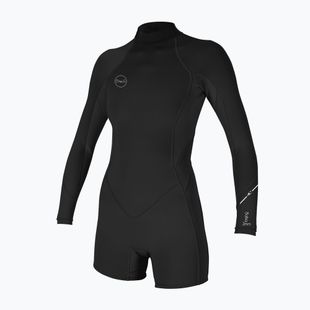 Costum de înot pentru femei O'Neill Bahia 2/1 mm Back Zip Spring black/black/black