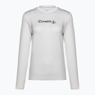 Cămașă de înot pentru femei O'Neill Basic Skins Sun Shirt alb 4340