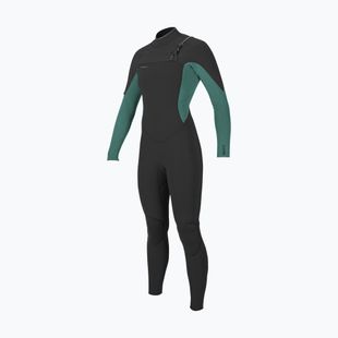 Costum de înot pentru femei O'Neill Hyperfreak 5/4+ Chest Zip Full raven/bristol