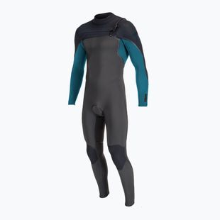 Spumă de înot pentru copii O'Neill Hyperfreak Fire 5/4+ Chest Zip Full midnight/black/tidepool