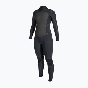 Costum de neopren pentru femei O'Neill Psycho Tech 5/4+ Back Zip Full black/black