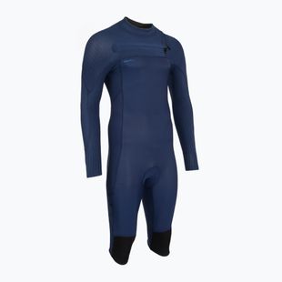 Costum de înot pentru bărbați O'Neill Hyperfreak 4/3+ Chest Zip L/S navy