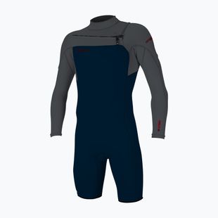 Costum de neopren pentru bărbați O'Neill Hammer 2mm Chest Zip LS Spring abyss/graphite/graphite
