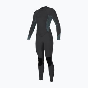 Costum de înot pentru femei O'Neill Bahia 3/2 Back Zip Full IT1 tempered steel/shaded island sky/shade