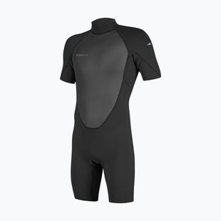 Costum de înot pentru bărbați O'Neill Reactor-2 2mm Back Zip SS Spring HJ5 black/black