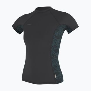 Tricou de înot pentru femei O'Neill Hyperfreak Skins Rash Guard tempered steel/shaded island sky