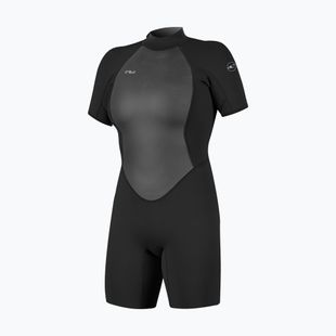 Costum de înot pentru femei O'Neill Reactor-2 2mm Back Zip SS Spring IS7 black/black