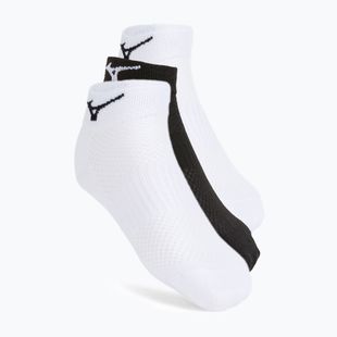 Mizuno Training Mid 3P șosete de tenis alb/negru 67XUU95099