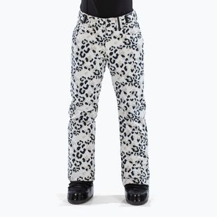 Pantaloni de schi pentru femei Surfanic Glow Animal Camo white