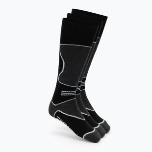Șosete de schi pentru femei Surfanic Pro Tech Plus 3Pk Sock black