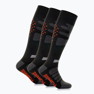 Șosete de schi Surfanic Pro Tech Plus 3 pak orange