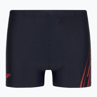 Boxeri de înot pentru copii Speedo Sports Logo Print Trunks blue/red