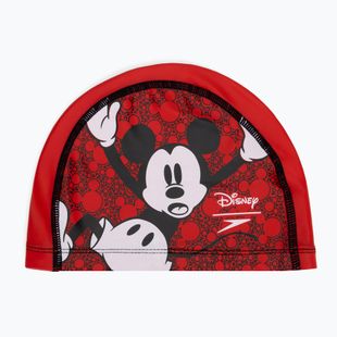 Cască de înot pentru copii Speedo Printed Pace red/white