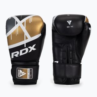 RDX BGR-F7 negru/aur mănuși de box BGR-F7BGL