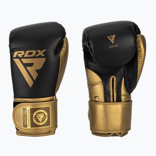 Mănuși de box RDX L2 Mark Pro Sparring Boxing Hook & Loop golden