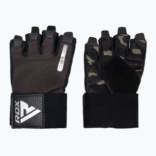Mănuși de antrenament RDX T2 Half brown