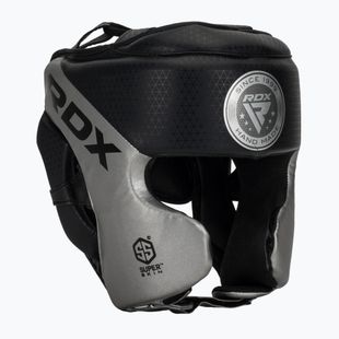 Cască de box RDX L1 Mark Pro Cheek Boxing Training Head Guard silver