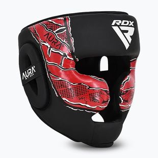 Cască de box RDX New Aura F17 Head black/red