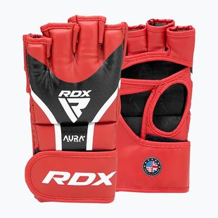 Mănuși de grappling RDX Grappling Shooter Aura Plus T-17 red