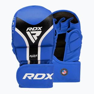 Mănuși de grappling RDX Grappling Shooter Aura Plus T-17 blue
