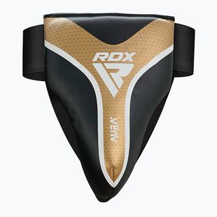 Apărătoare inghinală RDX Groin Guard Aura Plus T-17 golden