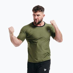 Tricou de antrenament pentru bărbați RDX M1 army green