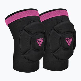 Apărători de genunchi RDX K5 Hosiery Knee Foam black/pink