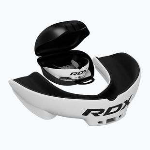Protecție maxilar pentru copii RDX Mouth Junior white/black