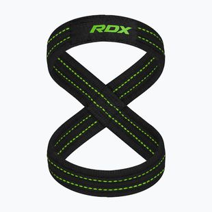 Benzi pentru ridicarea greutăților RDX Weight Lifting 8 Figure Strap army green