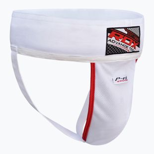 Apărătoare inghinală pentru bărbați RDX H1 Groin Guard support with Gel Cup white
