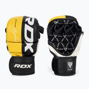RDX Grappling Glove REX T6 Plus galben