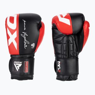 Mănuși de box pentru femei RDX BGR-F4 red/black