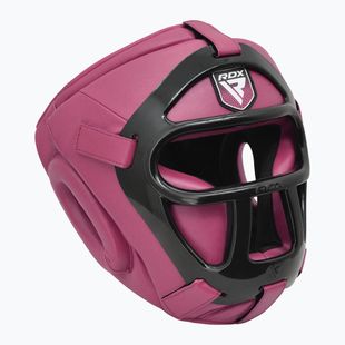 Cască de box RDX Guard Grill T1 pink