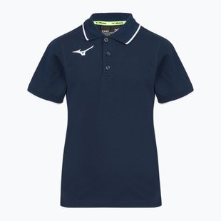 Tricou pentru copii Mizuno Polo navy/white