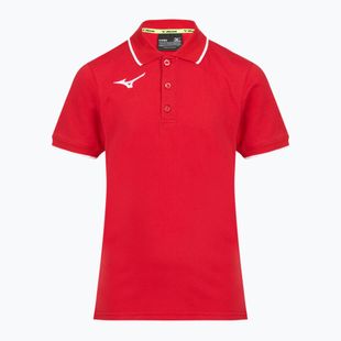 Tricou pentru copii Mizuno Polo red/white