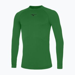 Longsleeve de alergare pentru bărbați Mizuno Core Underwear green/black