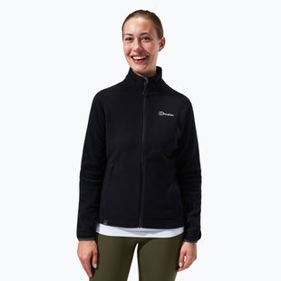 Hanorac cu glugă din fleece Berghaus Prism 2.0 Micro IA pentru femei, negru/negru