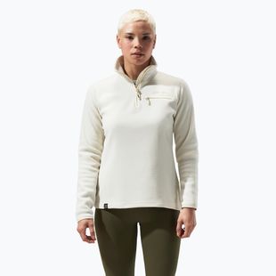 Pulover de femei Berghaus Prism 2.0 Micro bone alb fleece sweatshirt pentru femei