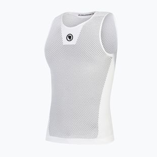 Tricou de ciclism pentru bărbați Endura Fishnet II Sleeveless Baselayer white
