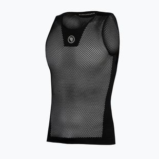 Tricou de ciclism pentru bărbați Endura Fishnet II Sleeveless Baselayer black
