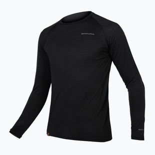 Longsleeve de ciclism pentru bărbați Endura Baabaa Merino black