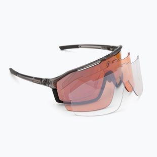 Ochelari de soare Endura Dorado II 3+1+1 grey/brown tint /full red-black mirror